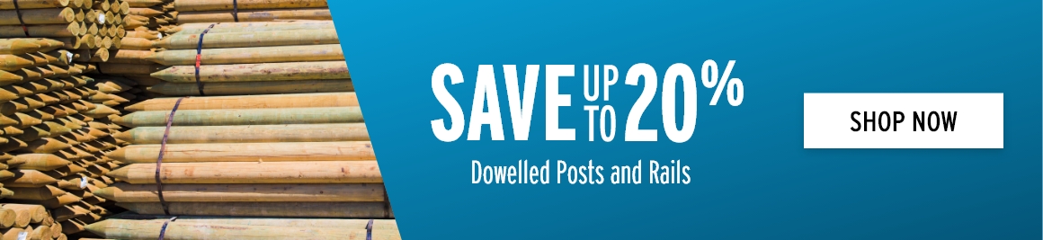 Dowelled Posts and Rails
